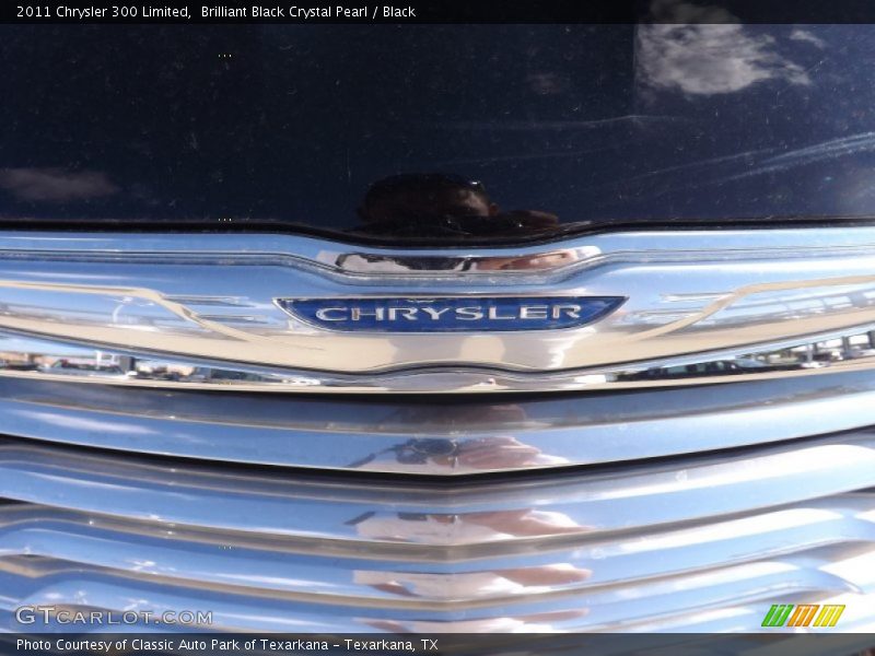 Brilliant Black Crystal Pearl / Black 2011 Chrysler 300 Limited