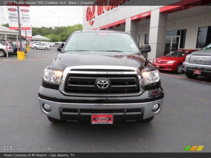 Black / Graphite 2012 Toyota Tundra TRD CrewMax 4x4