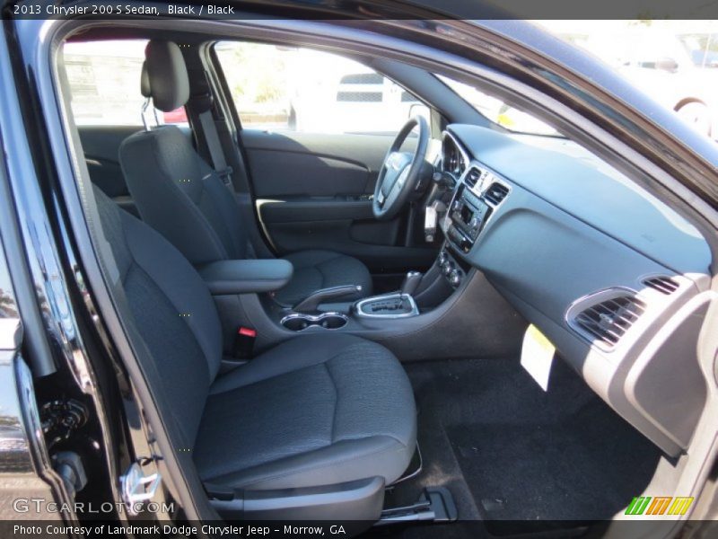 Black / Black 2013 Chrysler 200 S Sedan