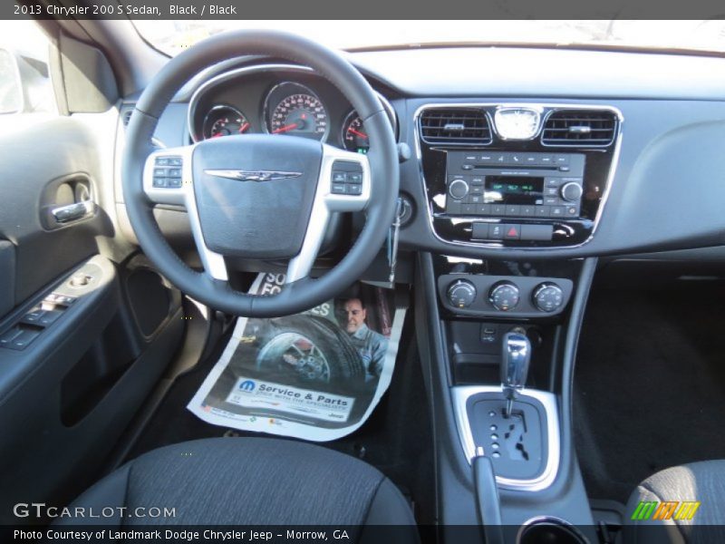 Black / Black 2013 Chrysler 200 S Sedan