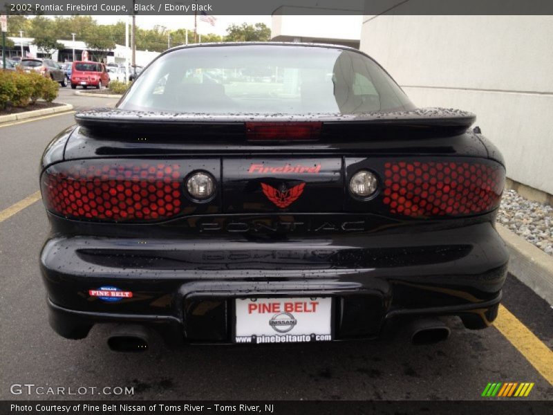 Black / Ebony Black 2002 Pontiac Firebird Coupe