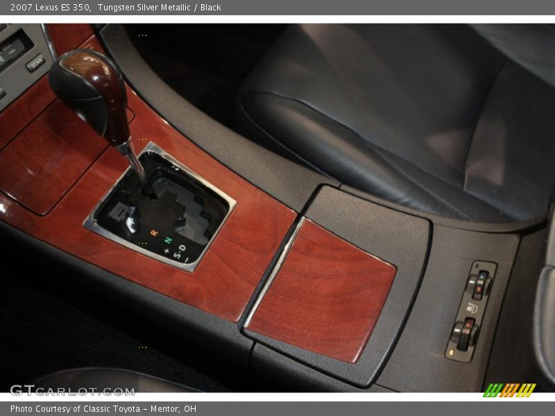 Tungsten Silver Metallic / Black 2007 Lexus ES 350