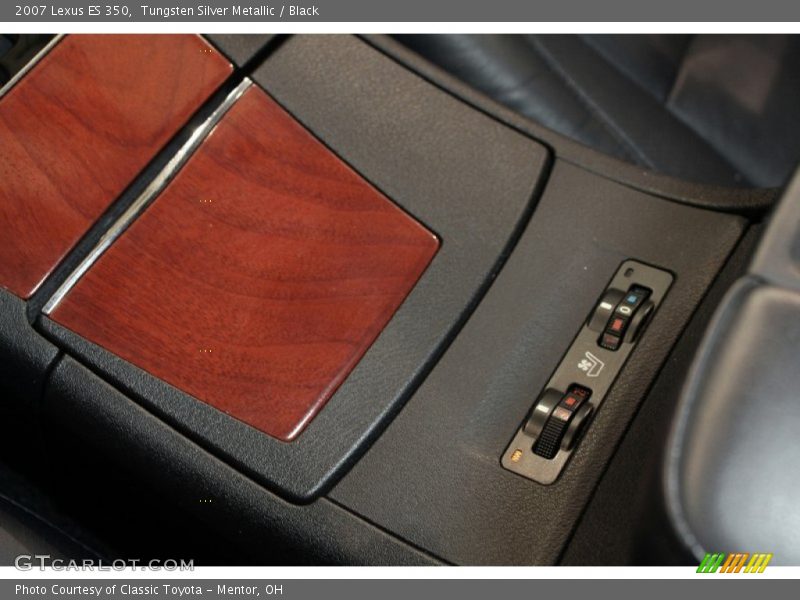 Tungsten Silver Metallic / Black 2007 Lexus ES 350