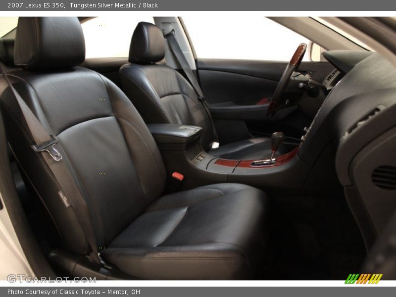 Tungsten Silver Metallic / Black 2007 Lexus ES 350