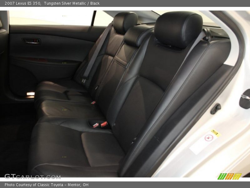 Tungsten Silver Metallic / Black 2007 Lexus ES 350