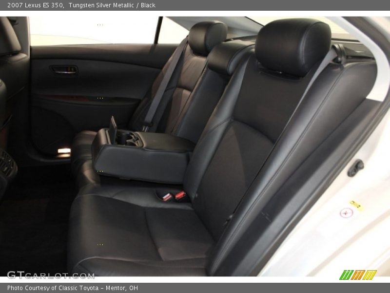 Tungsten Silver Metallic / Black 2007 Lexus ES 350