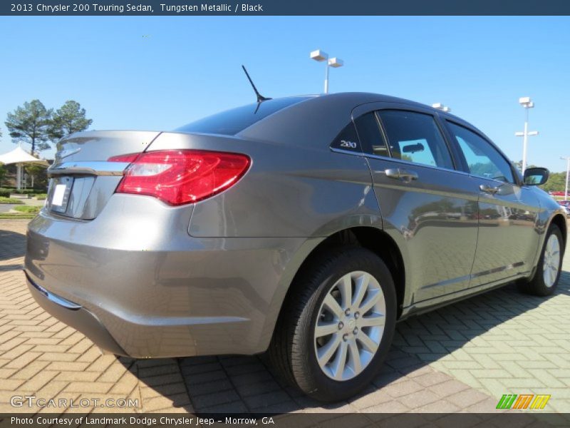 Tungsten Metallic / Black 2013 Chrysler 200 Touring Sedan