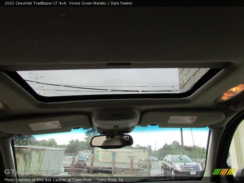 Forest Green Metallic / Dark Pewter 2002 Chevrolet TrailBlazer LT 4x4