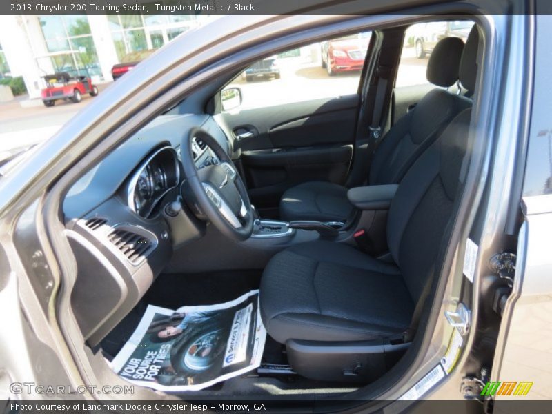Tungsten Metallic / Black 2013 Chrysler 200 Touring Sedan