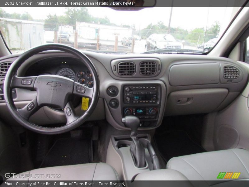 Forest Green Metallic / Dark Pewter 2002 Chevrolet TrailBlazer LT 4x4