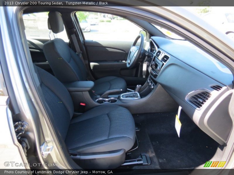 Tungsten Metallic / Black 2013 Chrysler 200 Touring Sedan