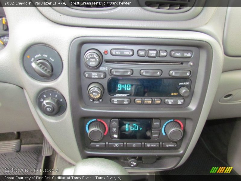 Forest Green Metallic / Dark Pewter 2002 Chevrolet TrailBlazer LT 4x4