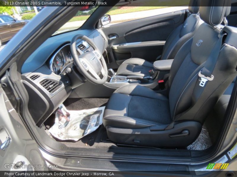 Front Seat of 2013 200 S Convertible