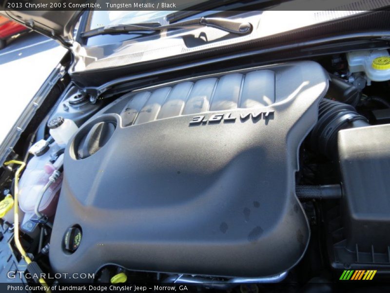  2013 200 S Convertible Engine - 3.6 Liter DOHC 24-Valve VVT Pentastar V6
