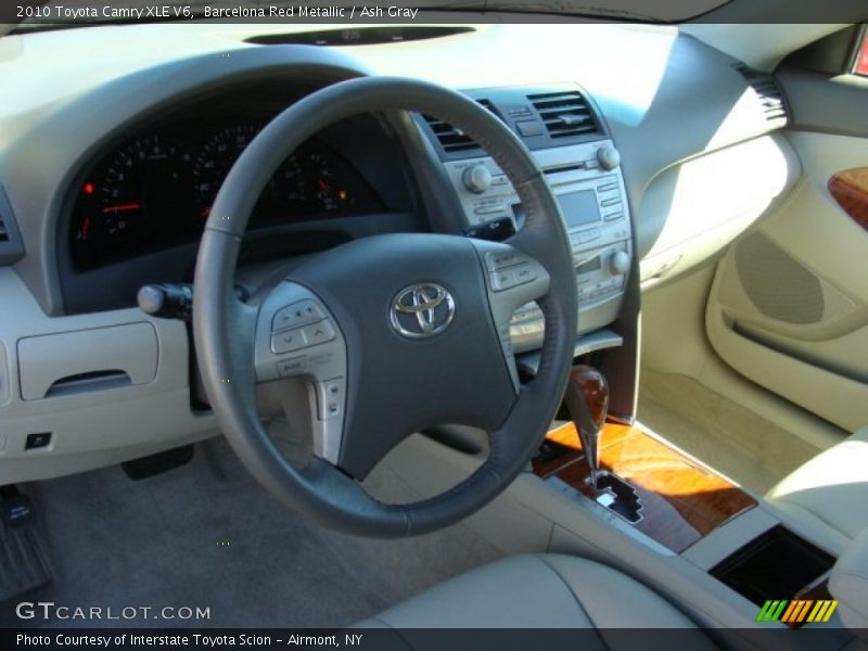 Barcelona Red Metallic / Ash Gray 2010 Toyota Camry XLE V6
