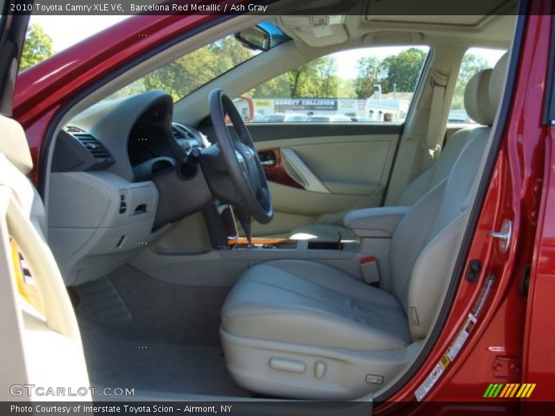 Barcelona Red Metallic / Ash Gray 2010 Toyota Camry XLE V6