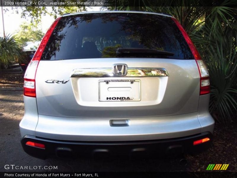 Alabaster Silver Metallic / Black 2009 Honda CR-V EX-L