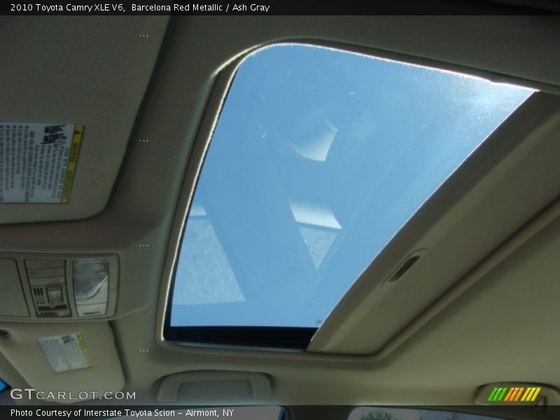 Barcelona Red Metallic / Ash Gray 2010 Toyota Camry XLE V6