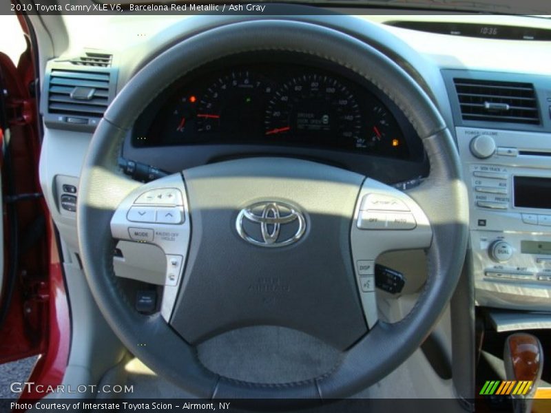 Barcelona Red Metallic / Ash Gray 2010 Toyota Camry XLE V6