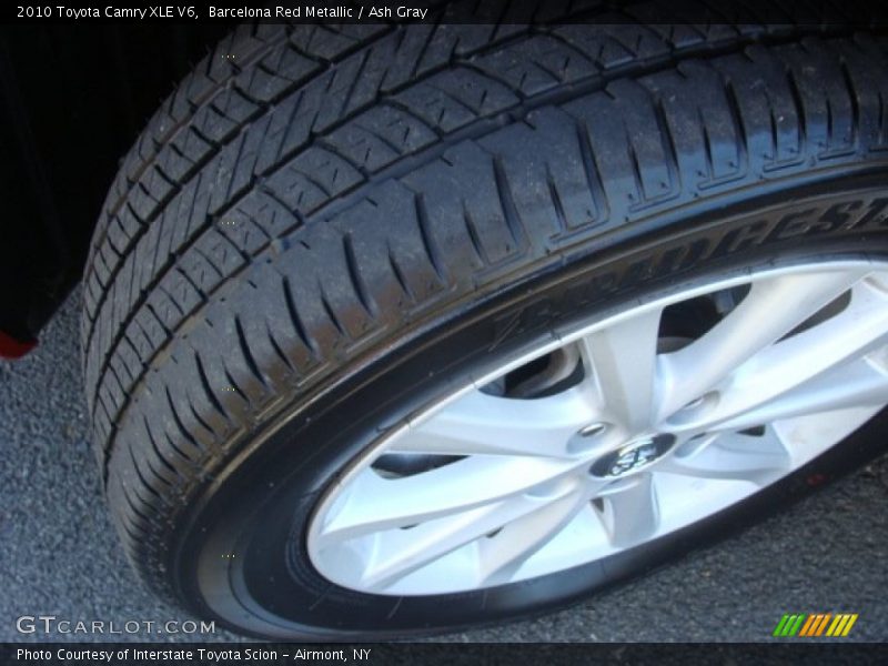 Barcelona Red Metallic / Ash Gray 2010 Toyota Camry XLE V6
