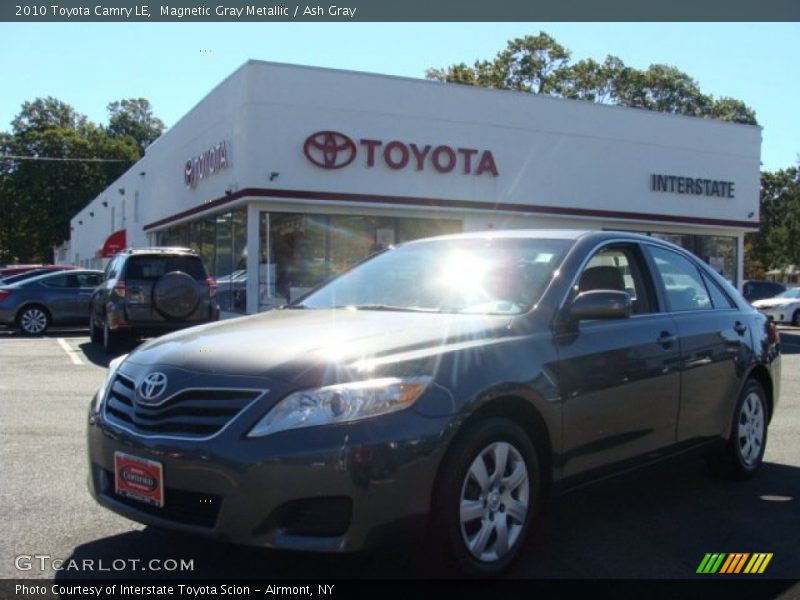 Magnetic Gray Metallic / Ash Gray 2010 Toyota Camry LE