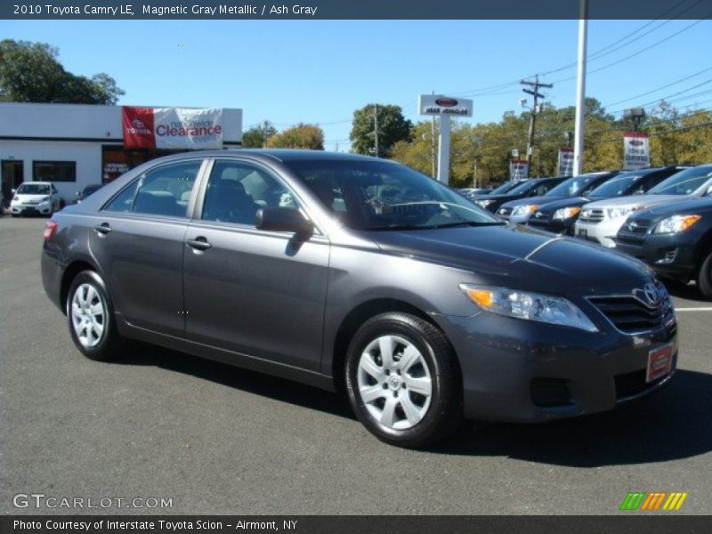 Magnetic Gray Metallic / Ash Gray 2010 Toyota Camry LE