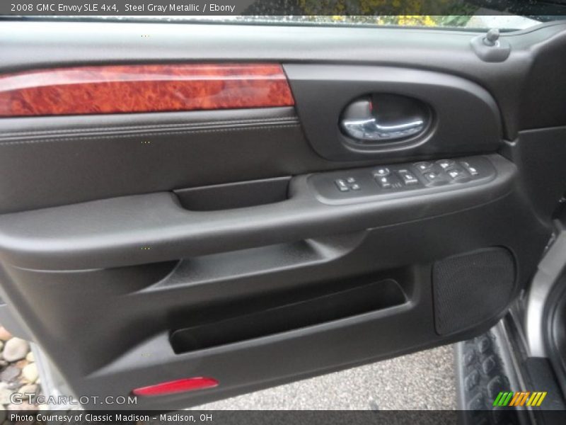 Steel Gray Metallic / Ebony 2008 GMC Envoy SLE 4x4