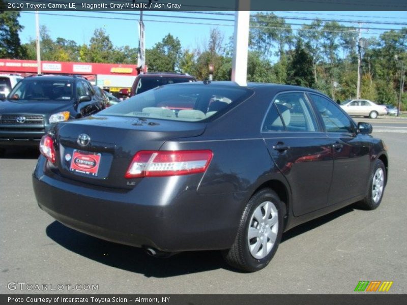 Magnetic Gray Metallic / Ash Gray 2010 Toyota Camry LE