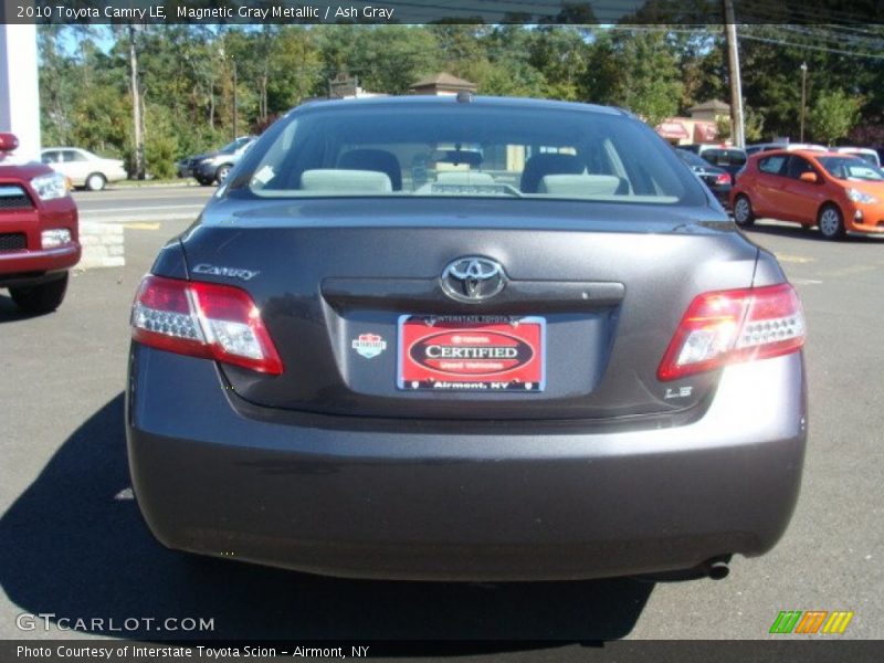 Magnetic Gray Metallic / Ash Gray 2010 Toyota Camry LE