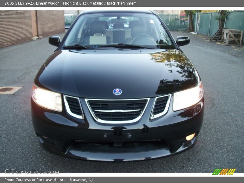 Midnight Black Metallic / Black/Parchment 2005 Saab 9-2X Linear Wagon