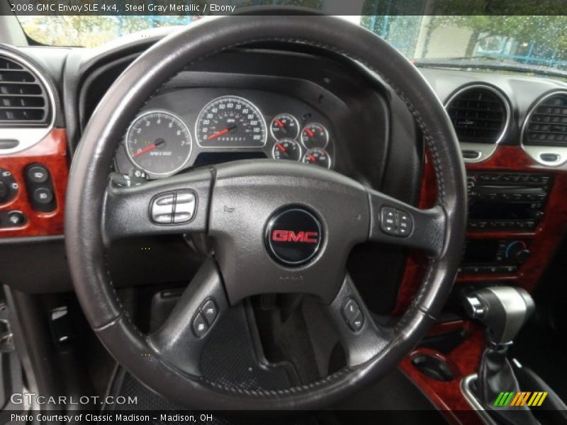 Steel Gray Metallic / Ebony 2008 GMC Envoy SLE 4x4