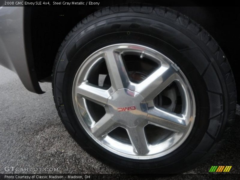 Steel Gray Metallic / Ebony 2008 GMC Envoy SLE 4x4