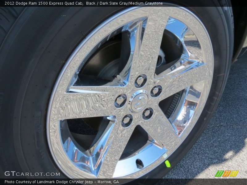 Black / Dark Slate Gray/Medium Graystone 2012 Dodge Ram 1500 Express Quad Cab