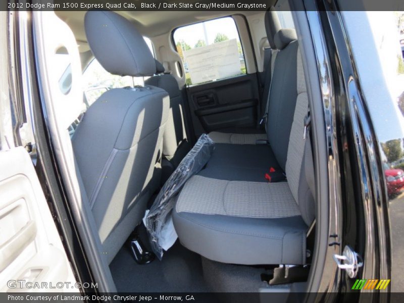 Black / Dark Slate Gray/Medium Graystone 2012 Dodge Ram 1500 Express Quad Cab