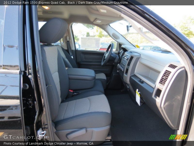 Black / Dark Slate Gray/Medium Graystone 2012 Dodge Ram 1500 Express Quad Cab