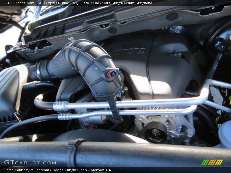 Black / Dark Slate Gray/Medium Graystone 2012 Dodge Ram 1500 Express Quad Cab