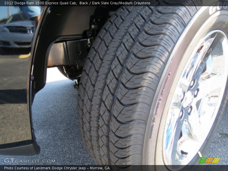 Black / Dark Slate Gray/Medium Graystone 2012 Dodge Ram 1500 Express Quad Cab