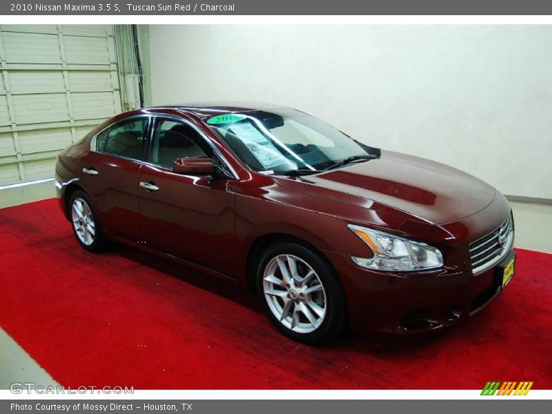 Tuscan Sun Red / Charcoal 2010 Nissan Maxima 3.5 S