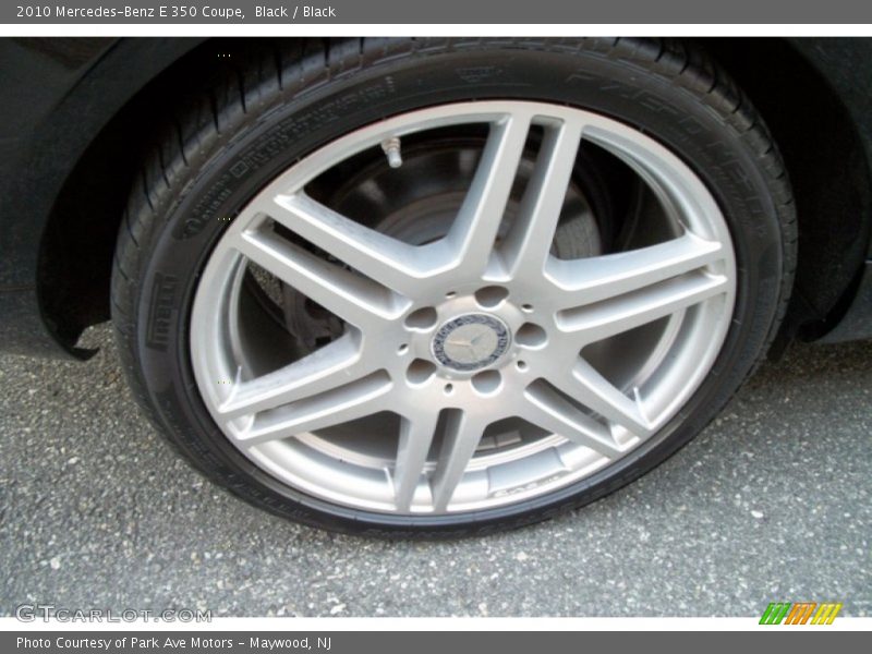 Black / Black 2010 Mercedes-Benz E 350 Coupe