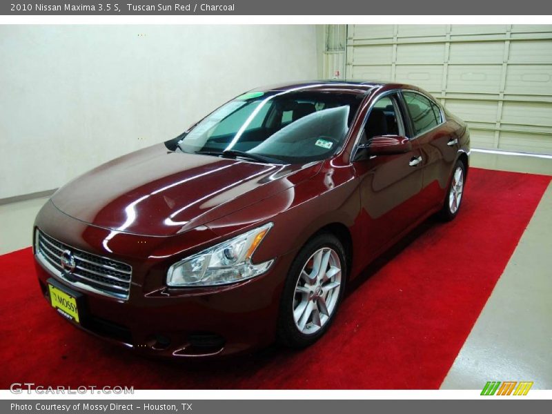 Tuscan Sun Red / Charcoal 2010 Nissan Maxima 3.5 S