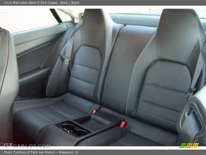 Black / Black 2010 Mercedes-Benz E 350 Coupe