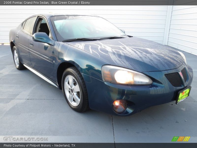 Blue Green Crystal / Ebony 2006 Pontiac Grand Prix Sedan