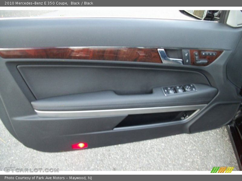 Black / Black 2010 Mercedes-Benz E 350 Coupe