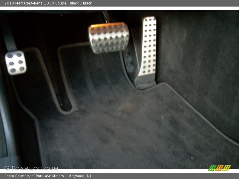 Black / Black 2010 Mercedes-Benz E 350 Coupe