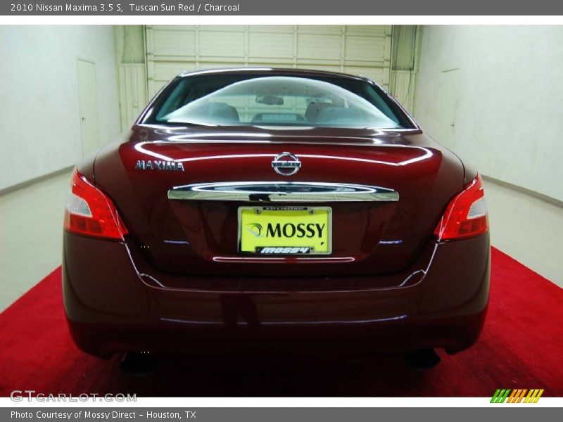 Tuscan Sun Red / Charcoal 2010 Nissan Maxima 3.5 S