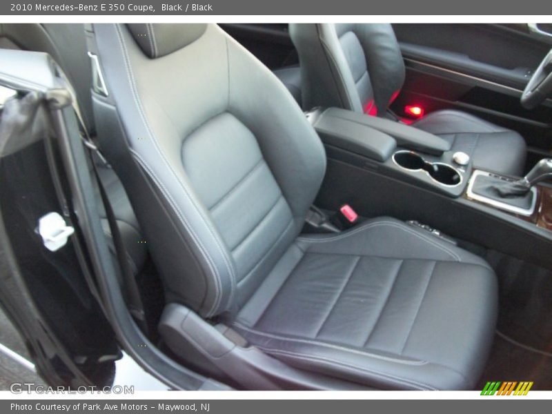 Black / Black 2010 Mercedes-Benz E 350 Coupe