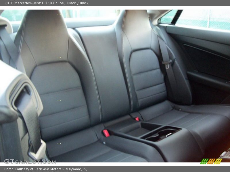 Black / Black 2010 Mercedes-Benz E 350 Coupe