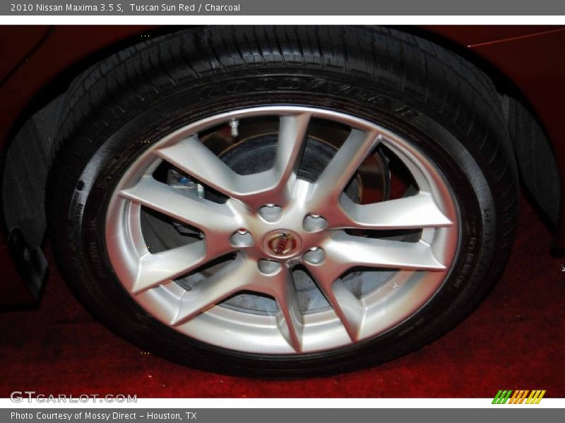 Tuscan Sun Red / Charcoal 2010 Nissan Maxima 3.5 S