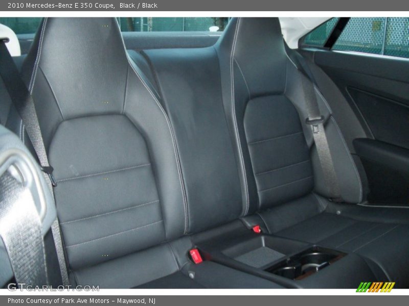 Black / Black 2010 Mercedes-Benz E 350 Coupe