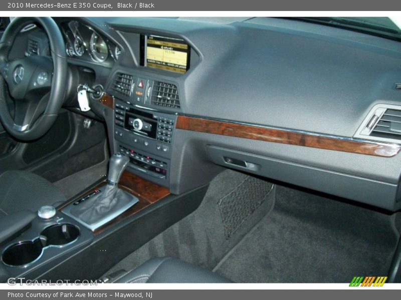 Black / Black 2010 Mercedes-Benz E 350 Coupe